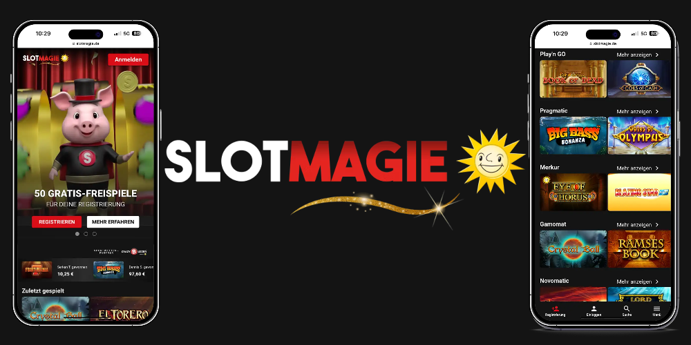 SlotMagie Online-Kasino-Plattform